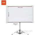Tripod Stand Projection Screen Mobile tragbare Outdoor